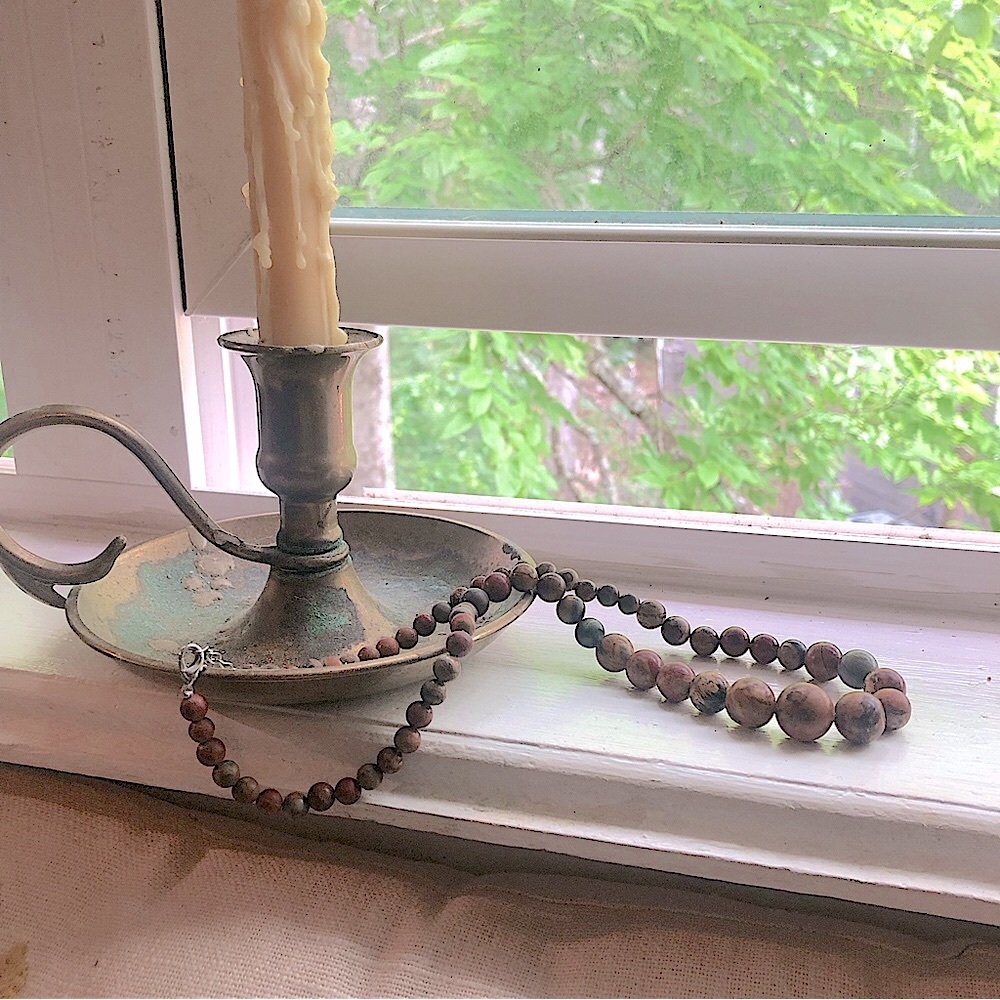 Beautiful Earthy Mineral Stone Necklace